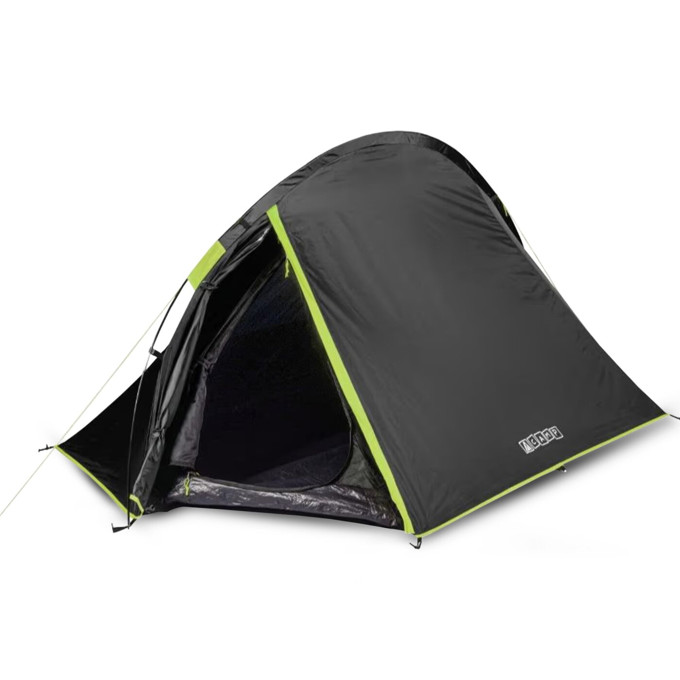 zelt-2-personen-wasserdicht-384hop-1.jpg Campingzelt 2 Personen schwarz wasserdicht – Bild 1
