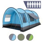 Tunnelzelt für 6 Personen 5000 mm Outdoor Zelt Camping Zelt CampFeuer