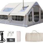 Aufblasbares Zelt 6 8 Personen Zelt aufblasbar für Camping Schnellaufbau | Familienzelt Großes Zelte Haus 4 Saison Outdoor Wasserdicht Glampingzelt ...