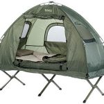 Semptec Urban Survival Technology 4in1 Zelt mit Feldbett, Winter Schlafsack, Versandrückläufer