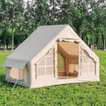 Aufblasbare Zelte für Camping, aufblasbares Zelthaus mit Handpumpe, einfacher Aufbau, 4 Jahreszeiten, wasserdicht, winddicht, Oxford Luftzelt, Kabinenhaus für Outdoor Camping, Erwachsene, passend für : Amazon.de: Sport & Freizeit